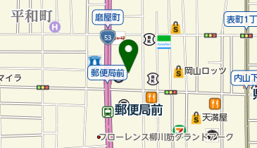 NTTクレド岡山ビルの地図画像