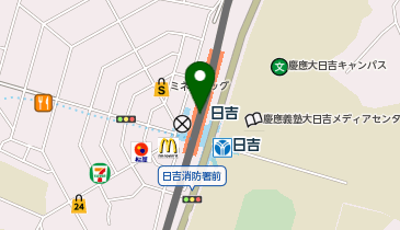 アトリエ アルビオン 日吉東急アベニュー店の地図画像