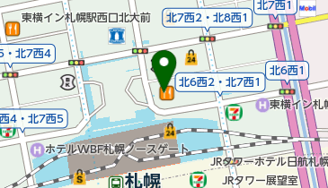 札幌北ビルの地図画像