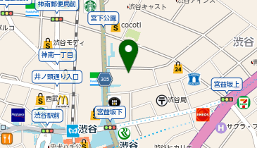 LAIDOUT SHIBUYA(レイドアウト シブヤ)の地図画像