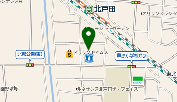 町の洋食 パーラーオオハシの地図画像