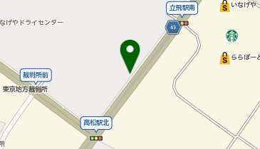 Style Factory(スタイル ファクトリー) ららぽーと立川立飛店の地図画像