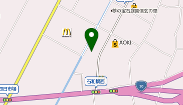 大東園 石和店の地図画像