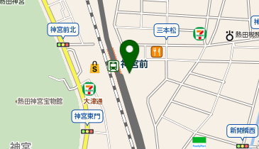 フルーツ最中 十み果 熱田神宮前店の地図画像