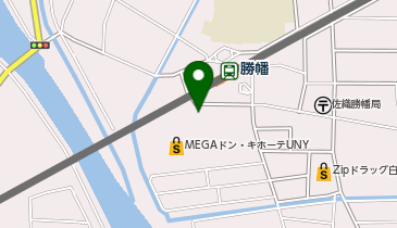 いずもやクリーニング MEGAドン・キホーテUNY勝幡店の地図画像