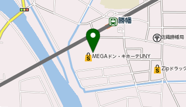 桃太郎 MEGAドン・キホーテUNY勝幡店の地図画像