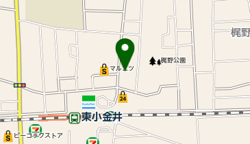 1/3rd Fitness(ワンサード フィットネス) 東小金井店の地図画像