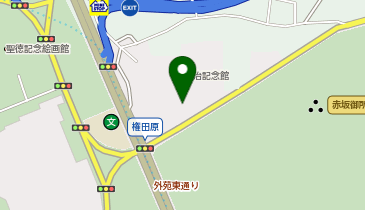 明治神宮 桃林荘の地図画像