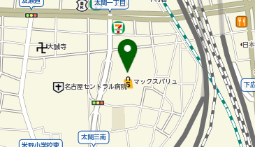 おたからや マックスバリュ太閤店の地図画像