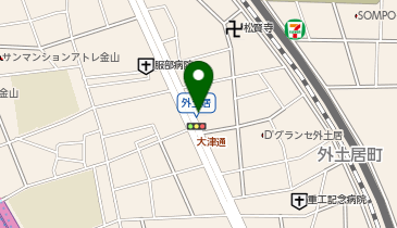 おたからや 金山店の地図画像