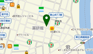 Setolabo(セトラボ)衛生検査所 広島PCR検査サテライトの地図画像