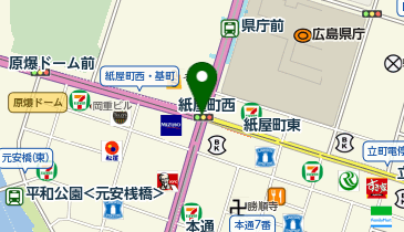 アバンセ 紙屋町シャレオ店の地図画像