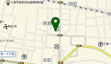 餃子の雪松 三条店の地図画像