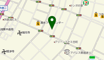 餃子の雪松 新潟古町店の地図画像