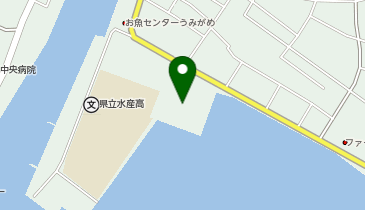 九州シーサイドグランピング グランドーム福岡ふくつの地図画像