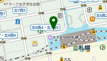 新北海道ビルの地図画像