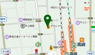 share with Kurihara harumi(シェアウィズ栗原はるみ) 高島屋高崎店の地図画像