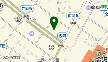 金沢パークビルの地図画像