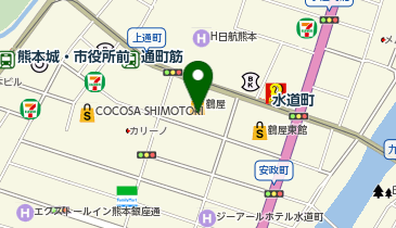 share with Kurihara harumi(シェアウィズ栗原はるみ) 鶴屋百貨店の地図画像