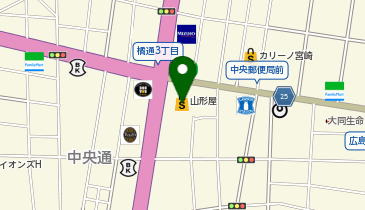 share with Kurihara harumi(シェアウィズ栗原はるみ) ゆとりの空間 宮崎山形屋店の地図画像