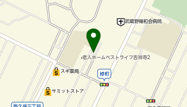 武蔵野スタジオの地図画像