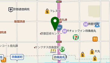 株式会社ホロスプランニング 京都オフィスの地図画像