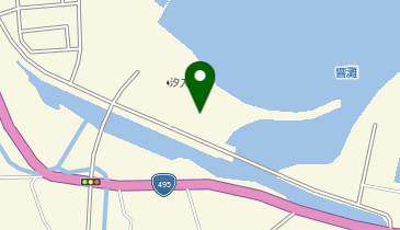 汐入の里 物産館の地図画像