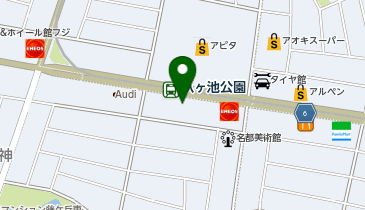 ポルシェセンター植田 長久手認定中古車センターの地図画像