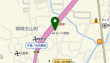 すないの家 桂の地図画像