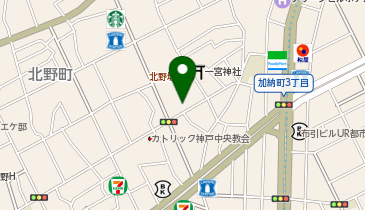 割烹 波勢の地図画像