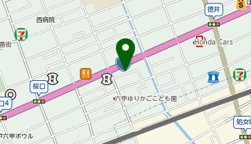 小宇宙食堂 南台湾ごはん 六甲店の地図画像