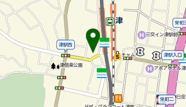 京都 古都果 津店の地図画像