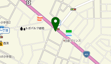 快活クラブ 小手指店の地図画像