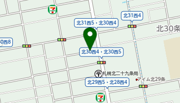 まぜそば専門店 麺や 太郎 北30条店の地図画像