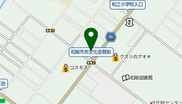 焼きたてチーズケーキのお店 アミーゴ 松阪店の地図画像