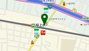 からあげ縁 桜上水駅前店の地図画像