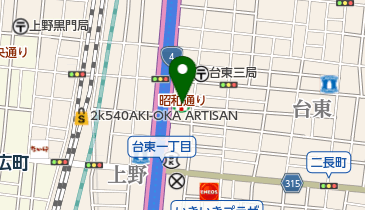 日土地御徒町ビルの地図画像
