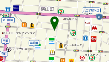 結-ゆう- 八王子駅前店の地図画像
