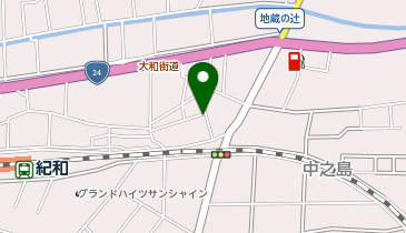 オカダヤ 中之島店の地図画像