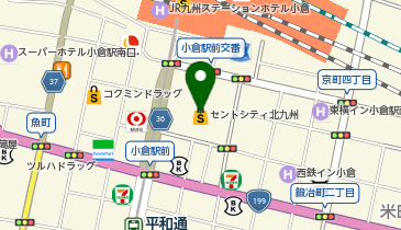 西海岸 セントシティ店の地図画像