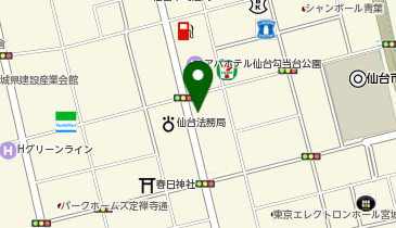 はんこ屋さん21 仙台法務局前店の地図画像