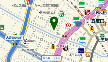 はんこ屋さん21 五反田店の地図画像