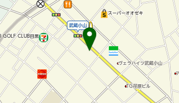 はんこ屋さん21 武蔵小山店の地図画像