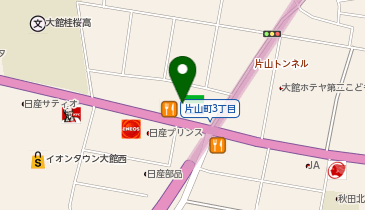 合掌堂 大館店の地図画像