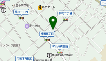 合掌堂 門司店の地図画像
