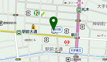三十三銀行 豊橋支店の地図画像