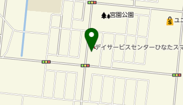 コインランドリーホワイトピア 弘前青山店の地図画像