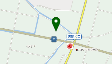 黒部タンメン竜の地図画像