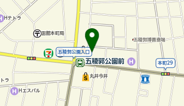SOHO(ソーホー) 函館五稜郭店の地図画像