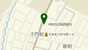 コインランドリーホワイトピア 山形新庄店の地図画像